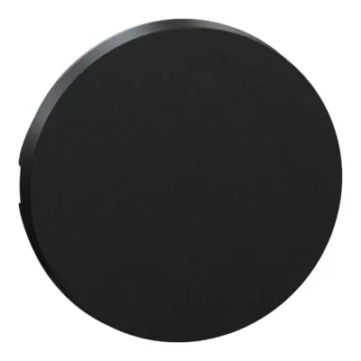 Odace enjoliveur de finition va-et-vient ou poussoir noir onyx - S949200