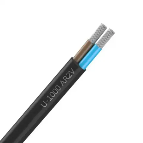 Câble u-1000 aluminium AR2V 2X35 - Chute de 29m