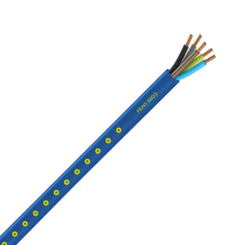 Câble FR-N1X6G3-U 5G2,5 mm² Bleu C100 – Couronne 100 m
