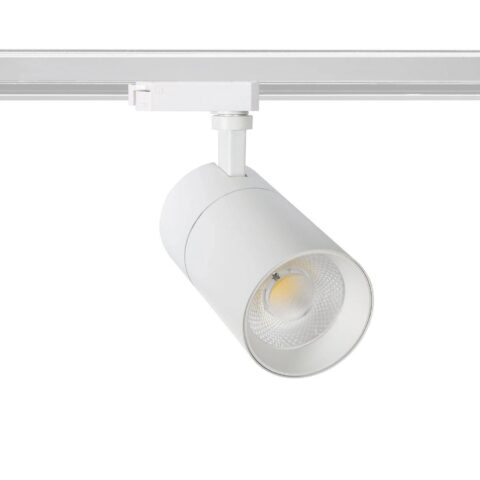Spot LED sur Rail Monophasé 30W Mallet Dimmable BLANC 3000K – LED130828