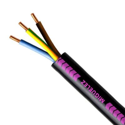 Câble rigide R2V cuivre 3G1,5 mm² en touret de 500m - R2V3G1.5T500