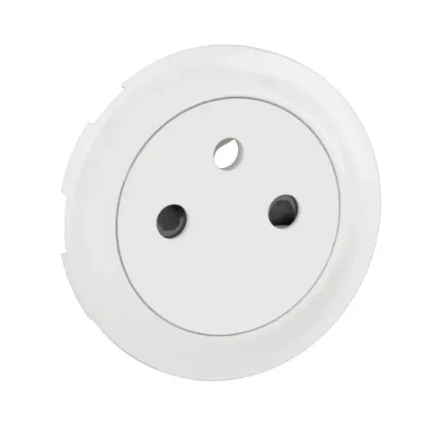 Enjoliveur Prise de Courant 2P+T Surface Legrand Céliane Blanc - CB0111