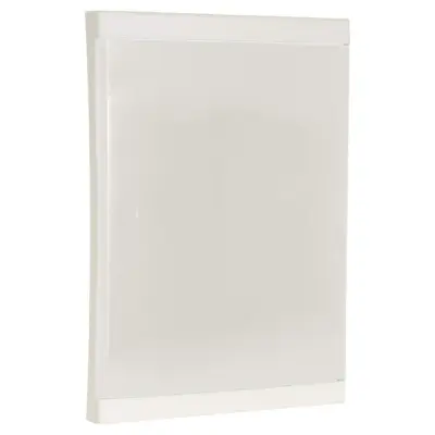 Porte de Coffret Électrique Eur’Ohm Blanche 13 Modules 2 Rangées