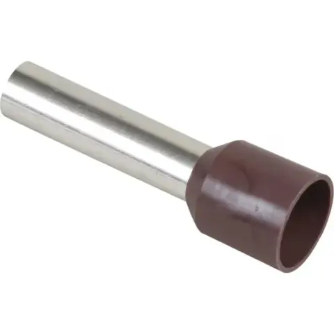 Embout de câblage - pour câble 10mm - Brun - 70437