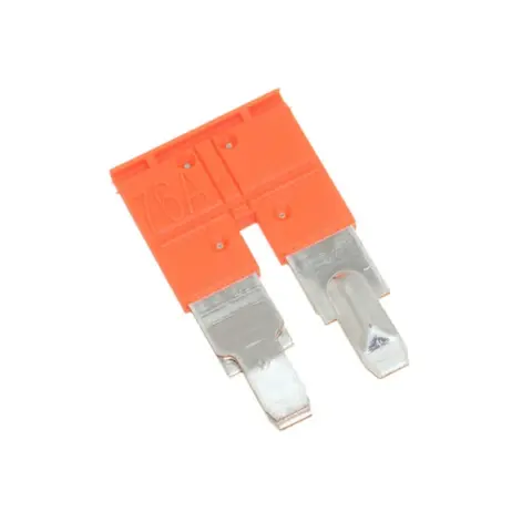 Peigne Entrelec 600V Orange 2 Pistes 2 Pinces - Largeur 10 mm