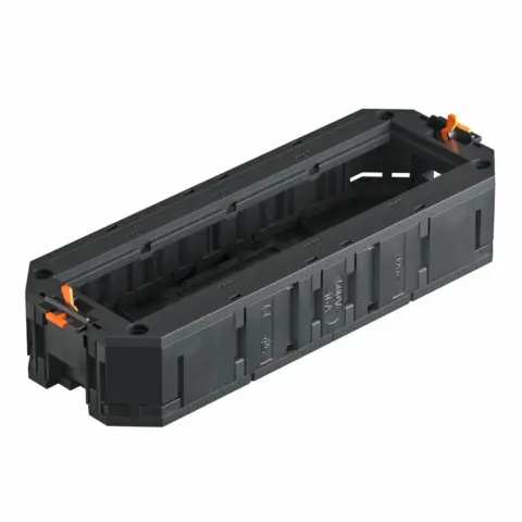 OBO Bettermann – Support universel UT4 - longueur 208 mm - avec support d'appareillage module 45 - 7408727