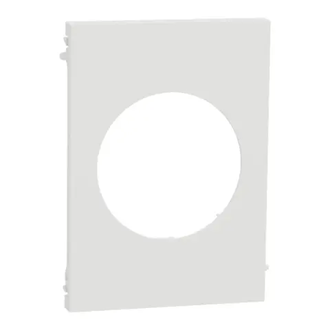Odace Architecte Plaque de finition centrale Blanc craie S920801