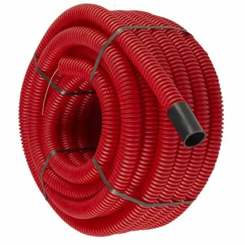 Gaine TPC 450N Rouge Ø50 mm Protection de Câbles Électriques
