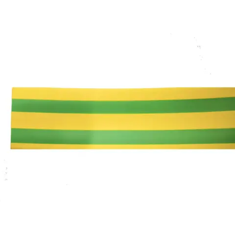 Gaines thermorétractables à paroi fine sans colle – Vert-jaune - GPF 100 3/4